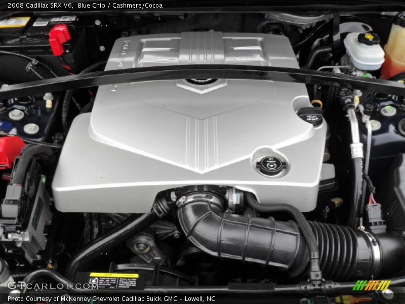 Blue Chip / Cashmere/Cocoa 2008 Cadillac SRX V6
