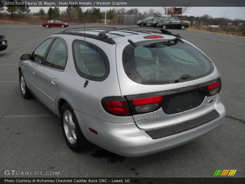 Silver Frost Metallic / Medium Graphite 2000 Ford Taurus SE Wagon