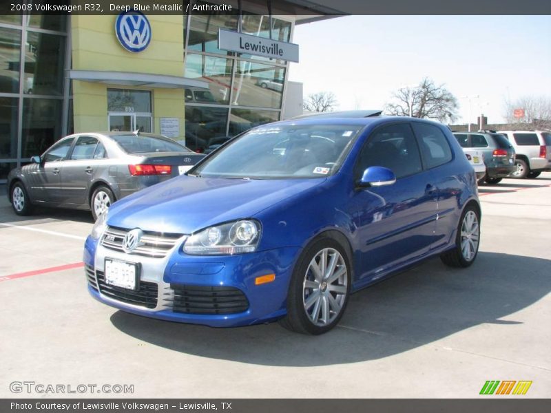 Deep Blue Metallic / Anthracite 2008 Volkswagen R32