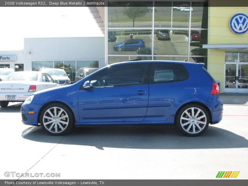 Deep Blue Metallic / Anthracite 2008 Volkswagen R32