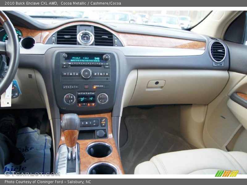 Cocoa Metallic / Cashmere/Cocoa 2010 Buick Enclave CXL AWD