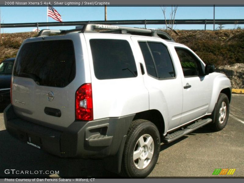 Silver Lightning / Steel/Graphite 2008 Nissan Xterra S 4x4