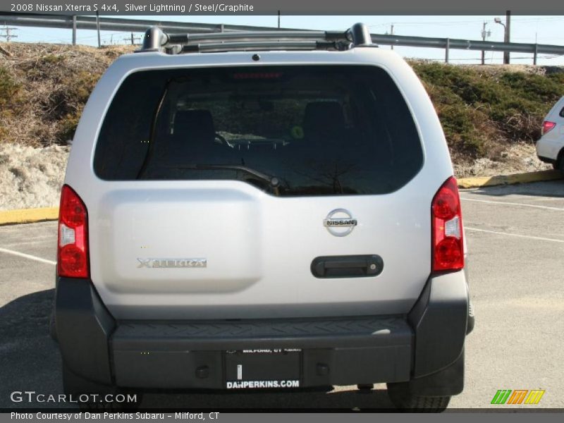 Silver Lightning / Steel/Graphite 2008 Nissan Xterra S 4x4