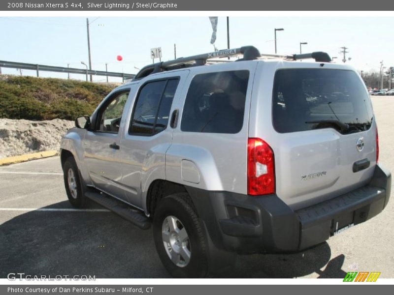 Silver Lightning / Steel/Graphite 2008 Nissan Xterra S 4x4