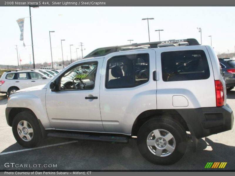 Silver Lightning / Steel/Graphite 2008 Nissan Xterra S 4x4