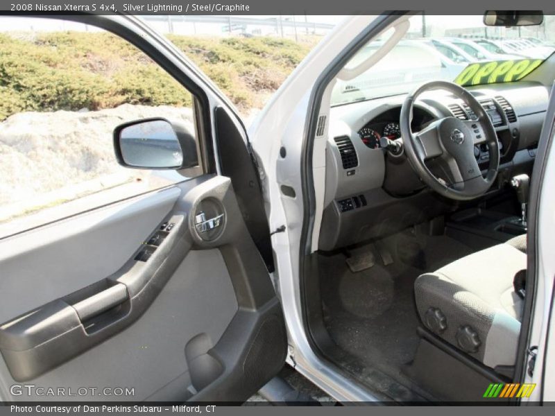 Silver Lightning / Steel/Graphite 2008 Nissan Xterra S 4x4