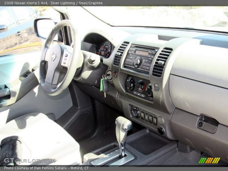 Silver Lightning / Steel/Graphite 2008 Nissan Xterra S 4x4