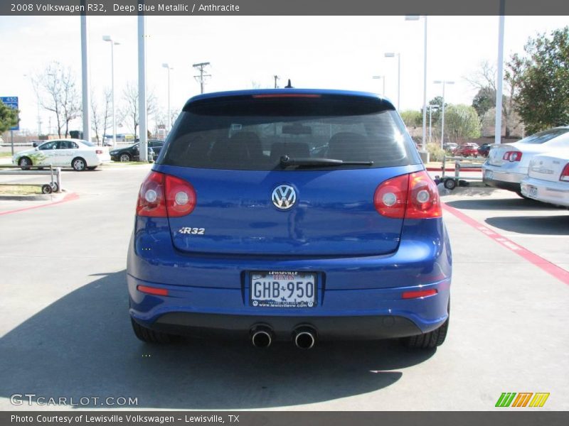 Deep Blue Metallic / Anthracite 2008 Volkswagen R32