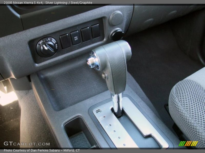 Silver Lightning / Steel/Graphite 2008 Nissan Xterra S 4x4