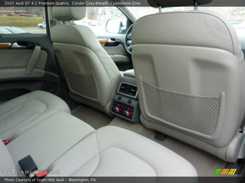  2007 Q7 4.2 Premium quattro Limestone Grey Interior