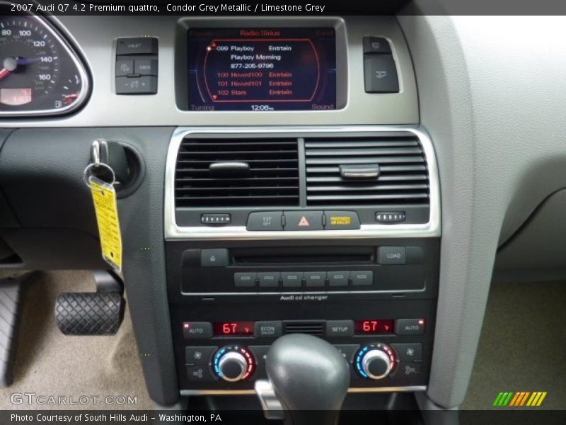 Controls of 2007 Q7 4.2 Premium quattro