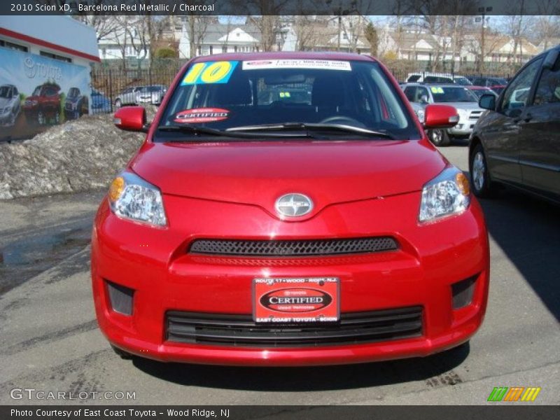 Barcelona Red Metallic / Charcoal 2010 Scion xD