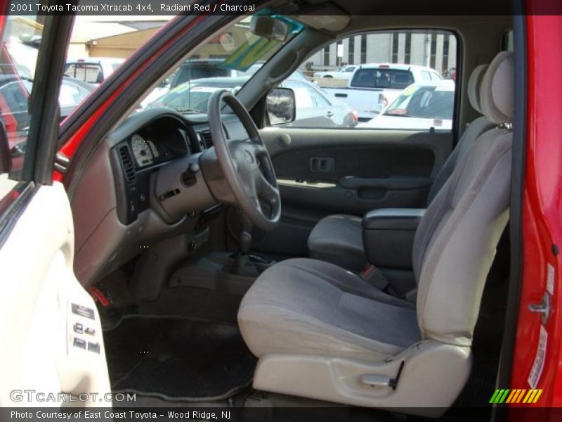 Radiant Red / Charcoal 2001 Toyota Tacoma Xtracab 4x4