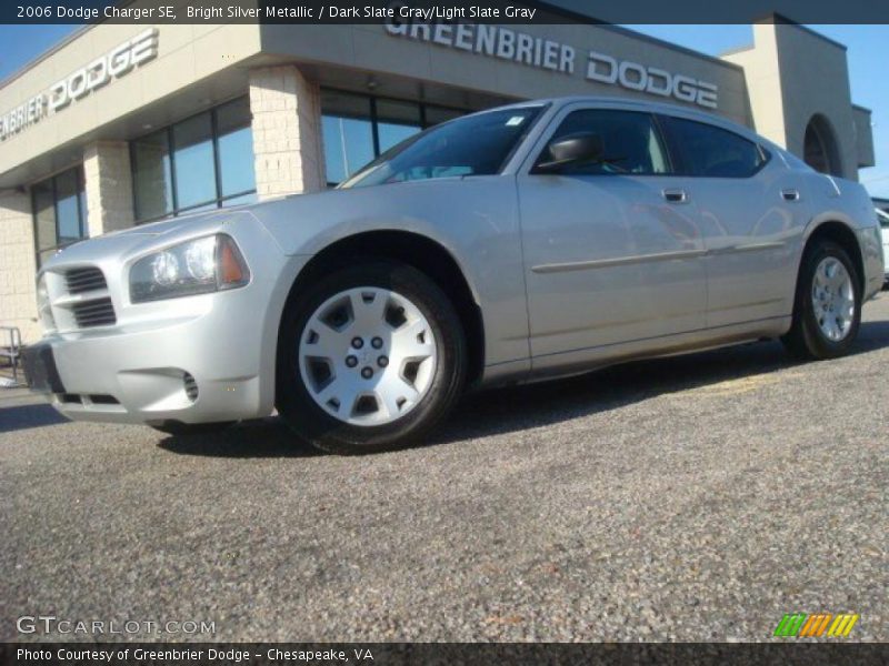 Bright Silver Metallic / Dark Slate Gray/Light Slate Gray 2006 Dodge Charger SE