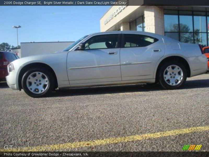 Bright Silver Metallic / Dark Slate Gray/Light Slate Gray 2006 Dodge Charger SE