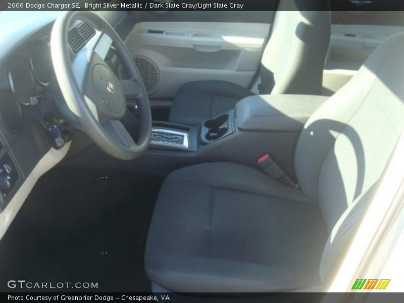 Bright Silver Metallic / Dark Slate Gray/Light Slate Gray 2006 Dodge Charger SE