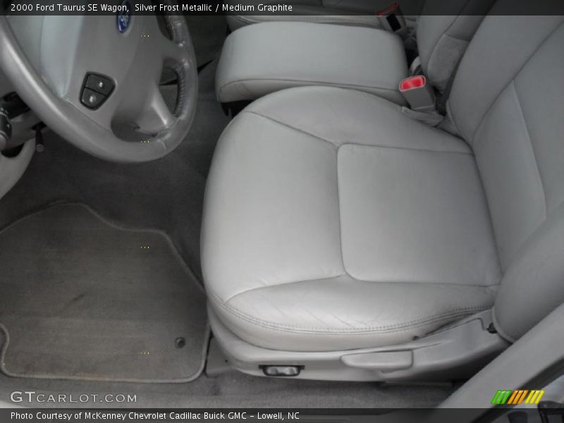 Silver Frost Metallic / Medium Graphite 2000 Ford Taurus SE Wagon