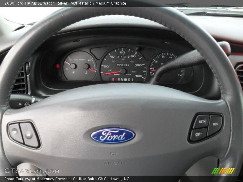 Silver Frost Metallic / Medium Graphite 2000 Ford Taurus SE Wagon