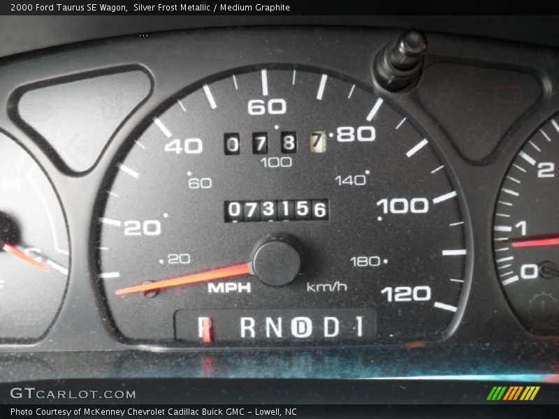 Silver Frost Metallic / Medium Graphite 2000 Ford Taurus SE Wagon