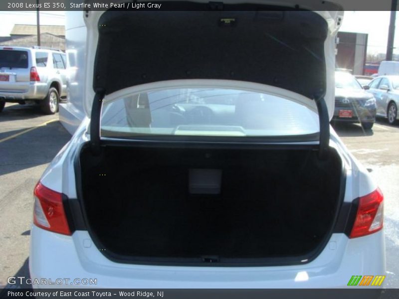 Starfire White Pearl / Light Gray 2008 Lexus ES 350