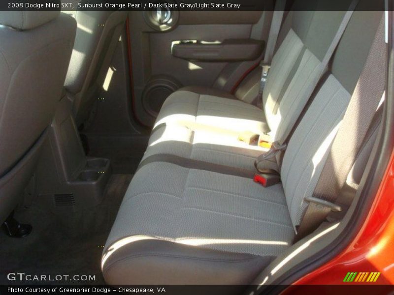 Sunburst Orange Pearl / Dark Slate Gray/Light Slate Gray 2008 Dodge Nitro SXT