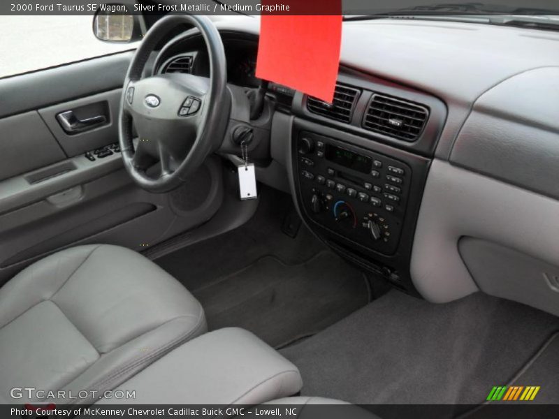 Silver Frost Metallic / Medium Graphite 2000 Ford Taurus SE Wagon