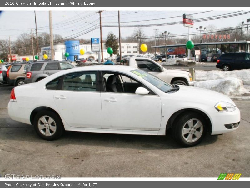 Summit White / Ebony 2010 Chevrolet Impala LT