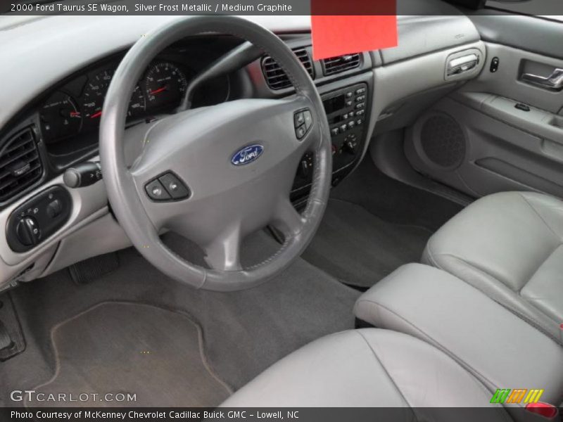 Medium Graphite Interior - 2000 Taurus SE Wagon 