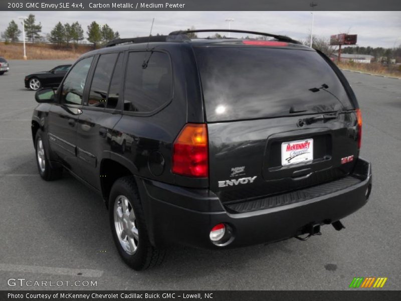 Carbon Metallic / Medium Pewter 2003 GMC Envoy SLE 4x4