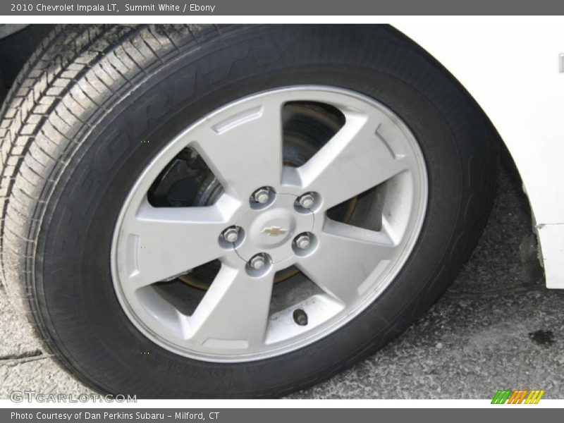 Summit White / Ebony 2010 Chevrolet Impala LT