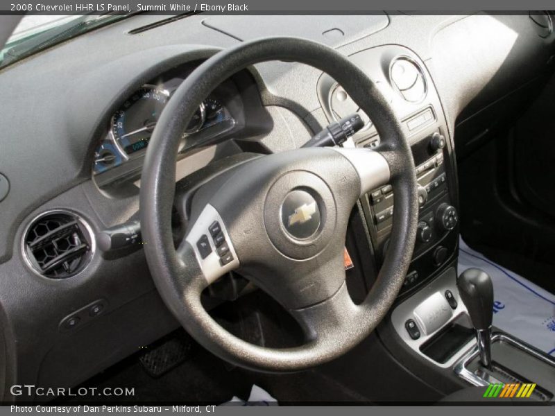 Summit White / Ebony Black 2008 Chevrolet HHR LS Panel