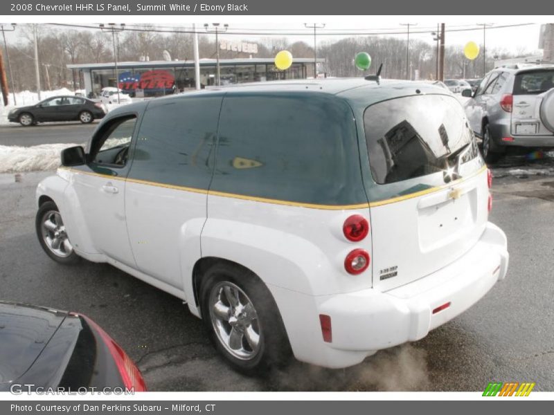 Summit White / Ebony Black 2008 Chevrolet HHR LS Panel