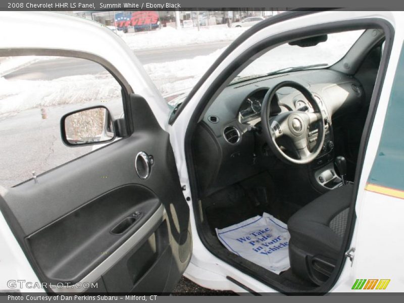 Summit White / Ebony Black 2008 Chevrolet HHR LS Panel