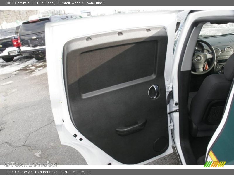 Summit White / Ebony Black 2008 Chevrolet HHR LS Panel