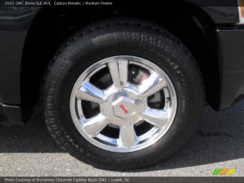 Carbon Metallic / Medium Pewter 2003 GMC Envoy SLE 4x4