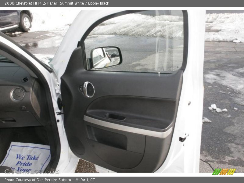 Summit White / Ebony Black 2008 Chevrolet HHR LS Panel