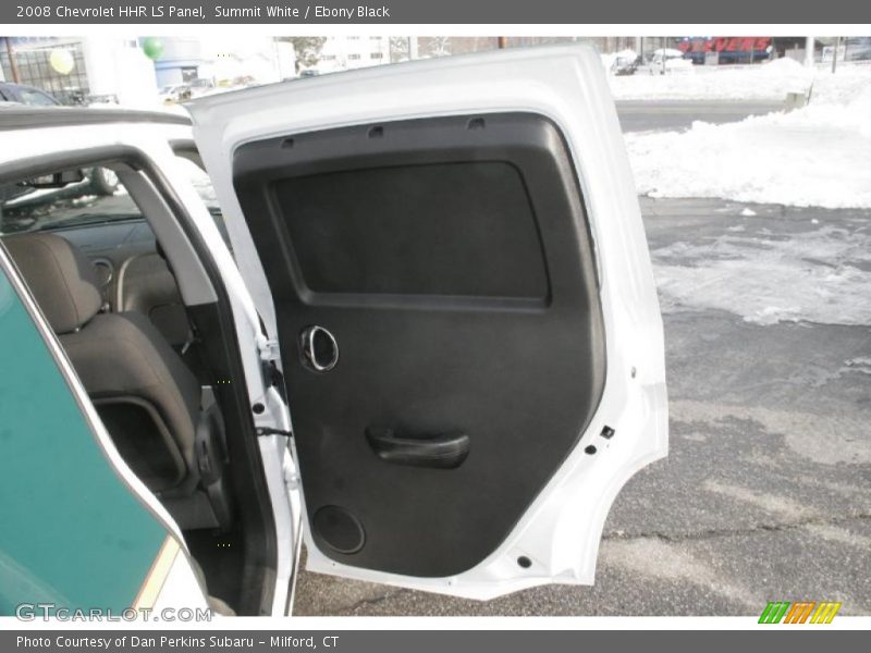 Summit White / Ebony Black 2008 Chevrolet HHR LS Panel