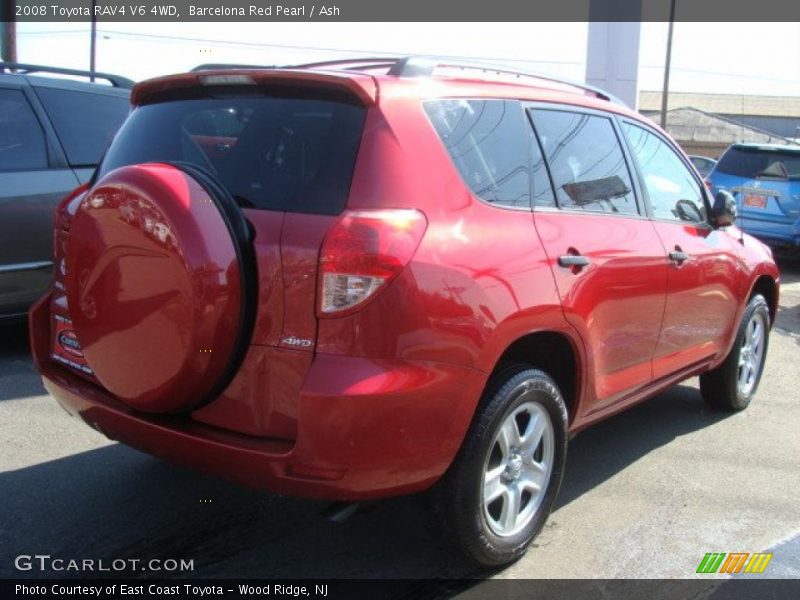 Barcelona Red Pearl / Ash 2008 Toyota RAV4 V6 4WD