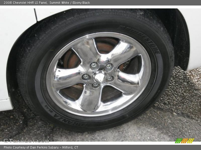 Summit White / Ebony Black 2008 Chevrolet HHR LS Panel