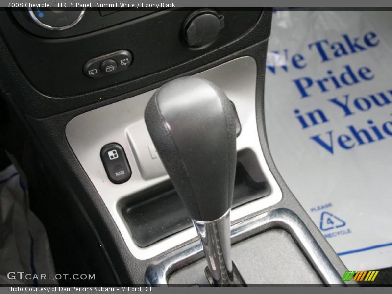 Summit White / Ebony Black 2008 Chevrolet HHR LS Panel
