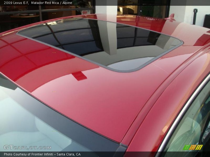Sunroof of 2009 IS F