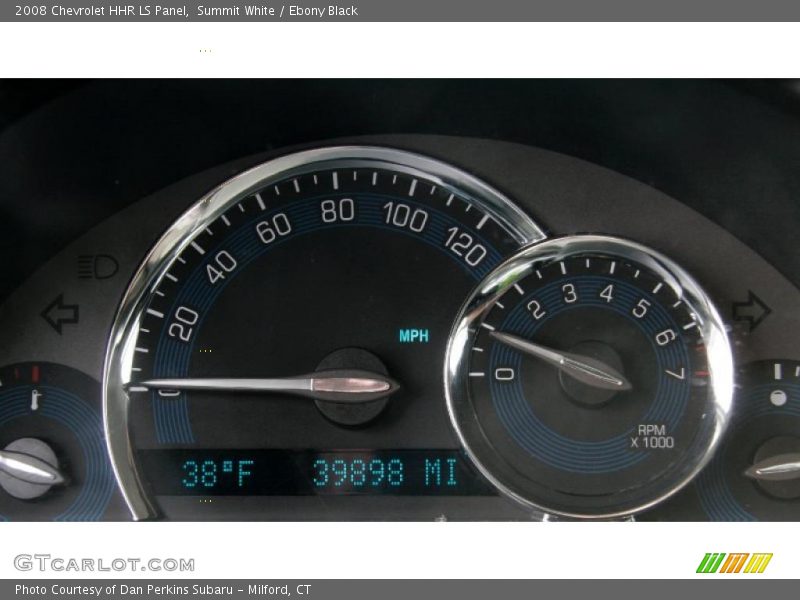 Summit White / Ebony Black 2008 Chevrolet HHR LS Panel