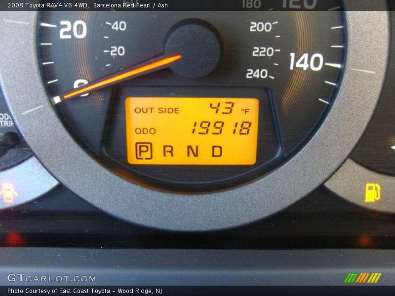 Barcelona Red Pearl / Ash 2008 Toyota RAV4 V6 4WD