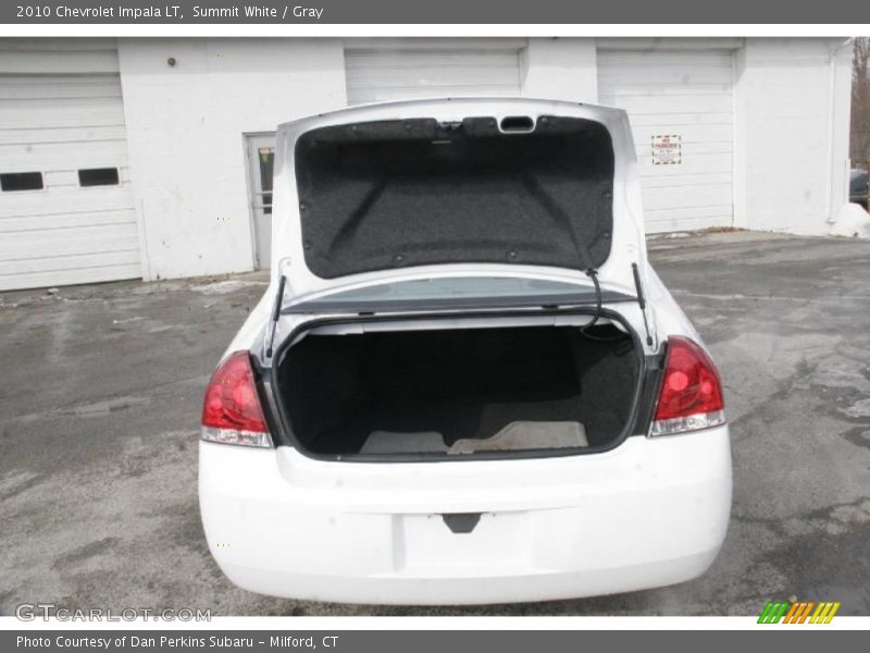Summit White / Gray 2010 Chevrolet Impala LT