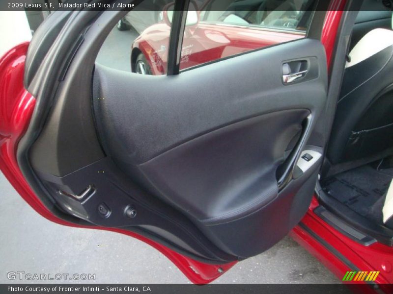 Matador Red Mica / Alpine 2009 Lexus IS F