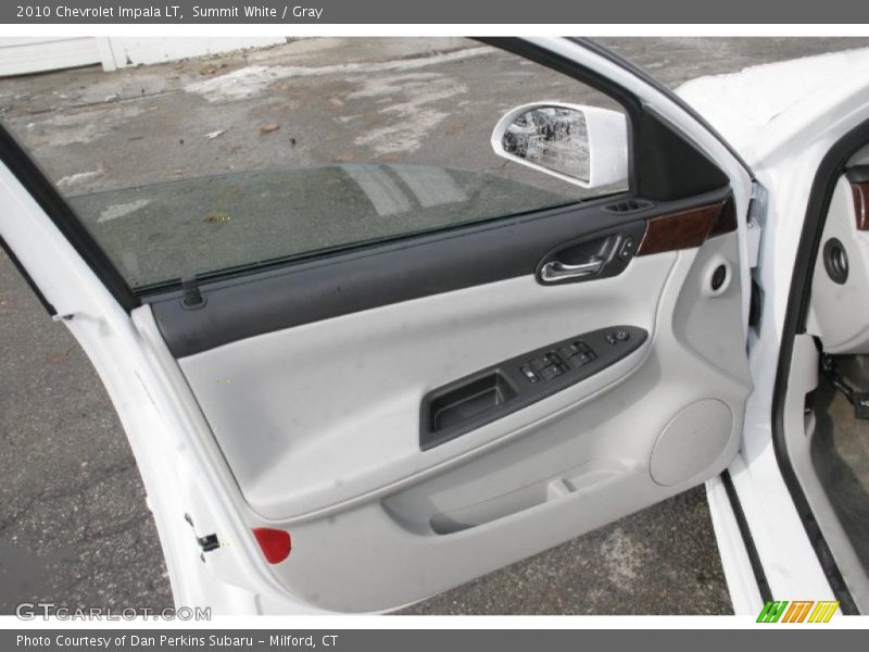Summit White / Gray 2010 Chevrolet Impala LT
