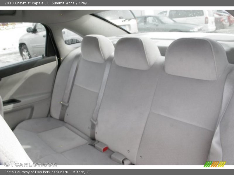 Summit White / Gray 2010 Chevrolet Impala LT