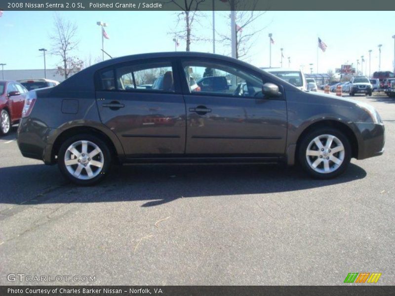 Polished Granite / Saddle 2008 Nissan Sentra 2.0 SL