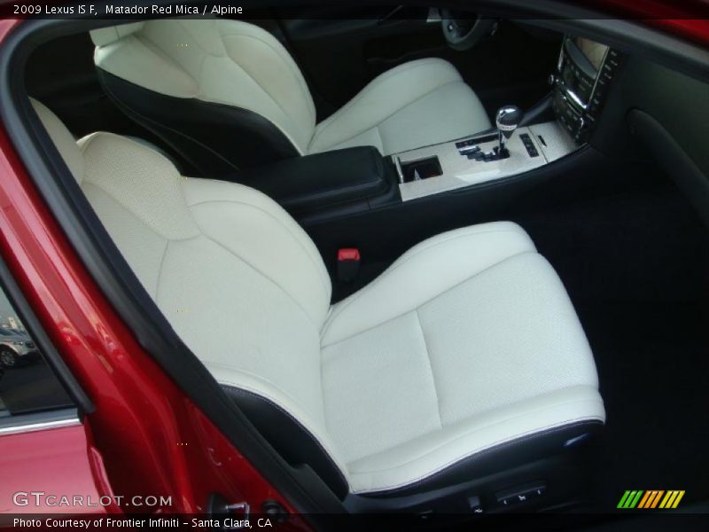  2009 IS F Alpine Interior