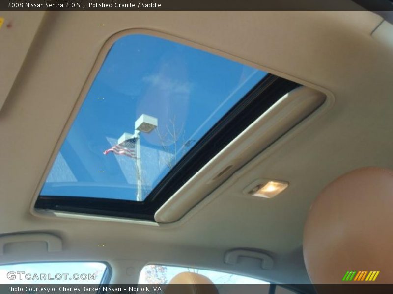 Polished Granite / Saddle 2008 Nissan Sentra 2.0 SL